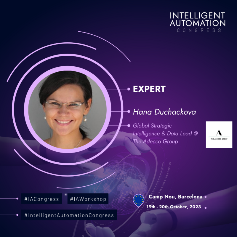 Hana Duchackova -- Intelligent Automation Evangelist