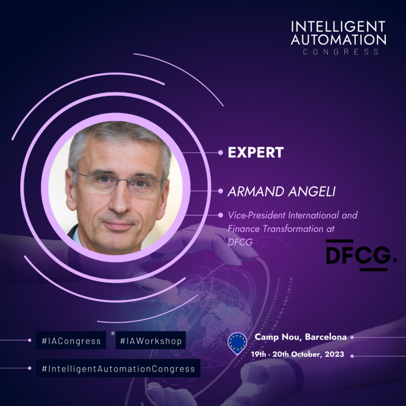 Armand Angeli -- VP International and Finance Trasformation @ DFCG