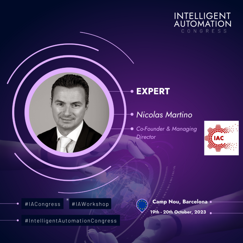 Nicolas Martino -- Co-Founder & Managing Director @ IAC.ia