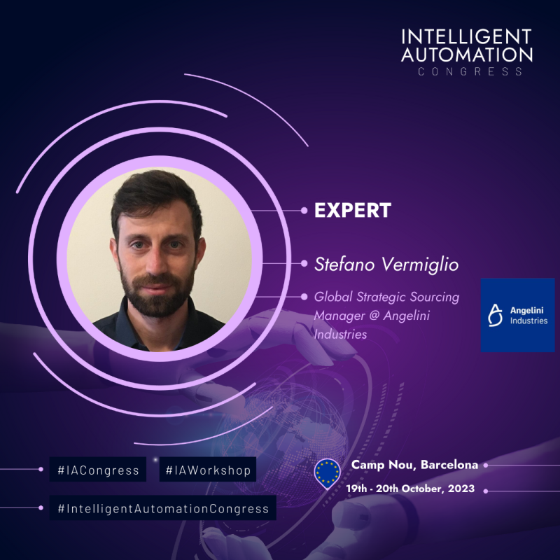 Stefano Vermiglio -- Industrial procurement excellence manager @ Augelini Industries